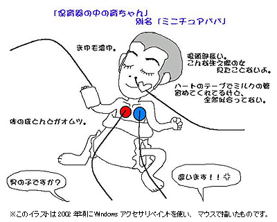 未熟児の娘と初対面のときの印象