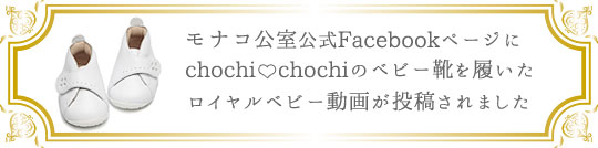 モナコ公室双子のロイヤルベビーちゃんご愛用の日本製・高知製ベビーシューズ