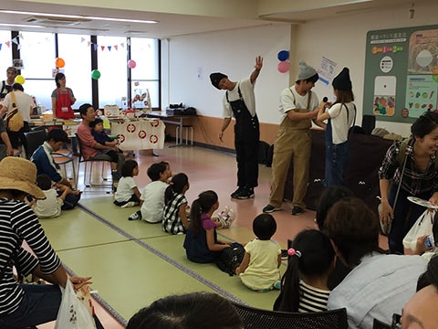 やまもも学園のステージ