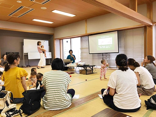 高知市東部福祉センターでの足育講座