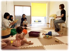 高知市のベビーサイン教室「まるまる」での足育講座